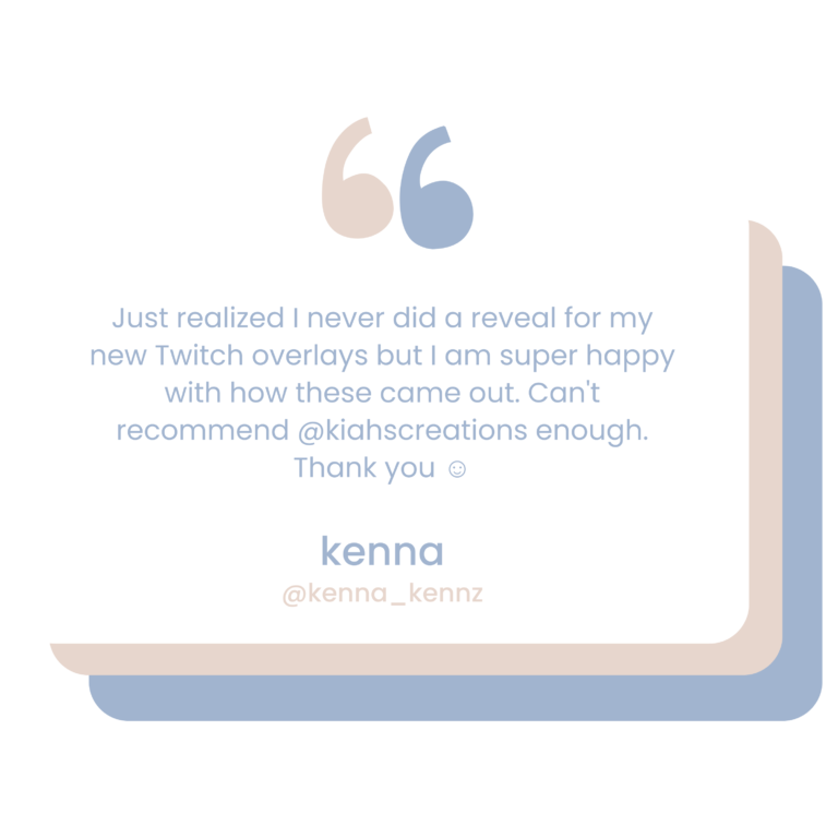 Kenna Testimonial