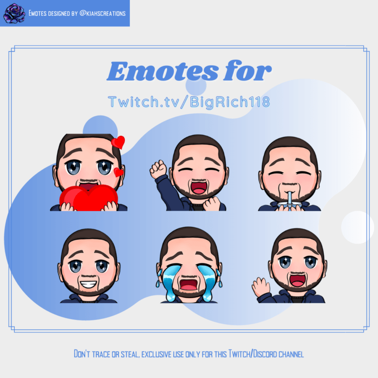 BigRich Emote Set 1