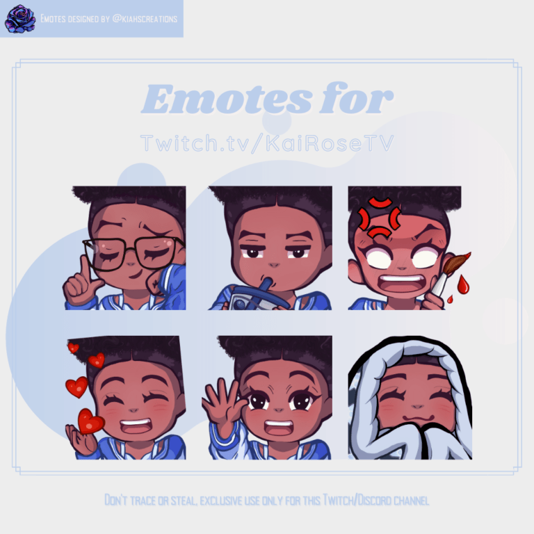 KaiRose New Emotes