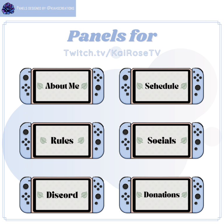 KaiRoseTV Panels