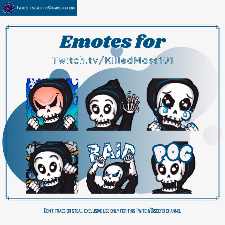 KilledMass101 New Emotes