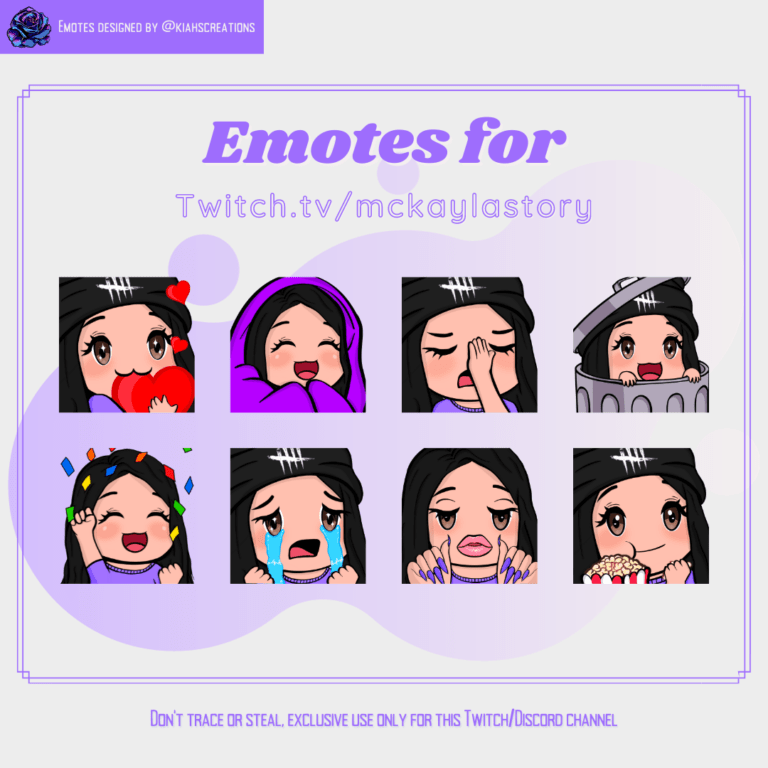 Mckayla Emote Set 1