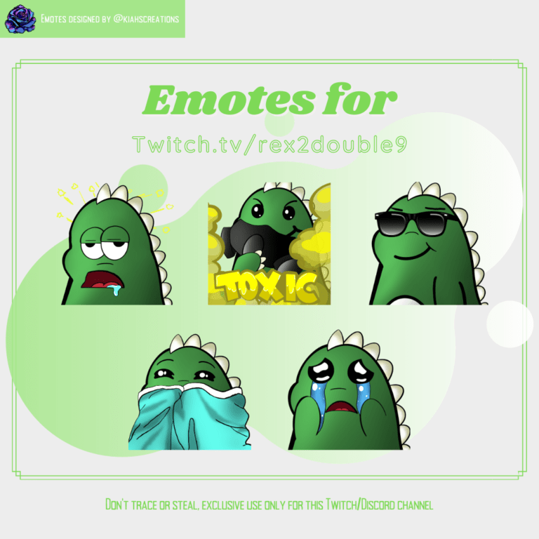 Rex2Double9 Emote Set 2