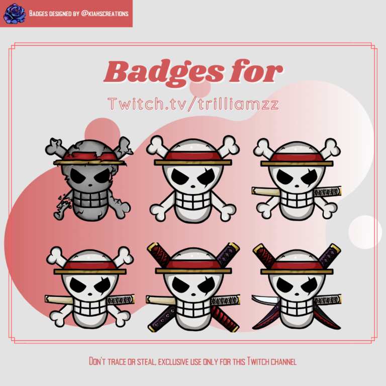 Trilliamzz Badges Social Graphic